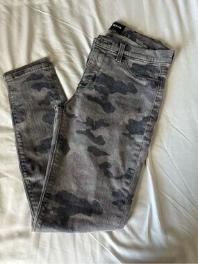 Hudson Gray Camo Slim Jeans